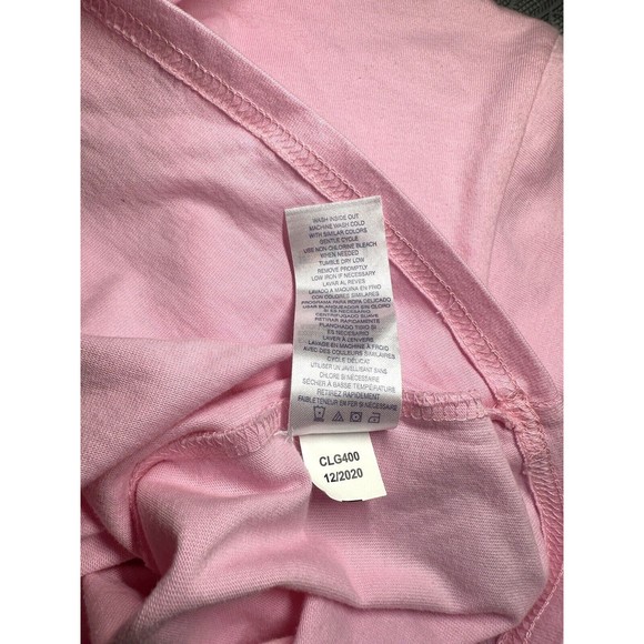 Champion HERITAGE girls pink Long sleeve embroidered cotton Pullover hoodie Sz L - Picture 10 of 11